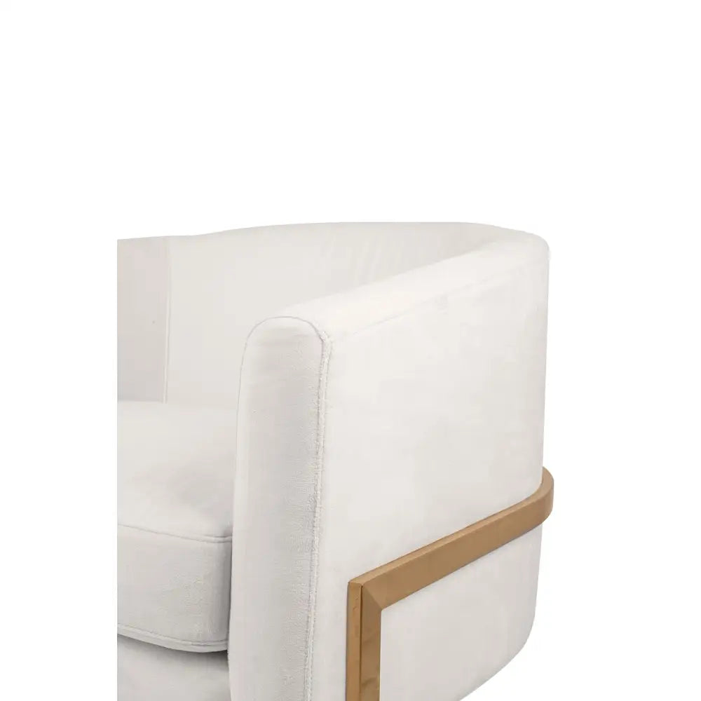 Fåtölj - CASSIA VELVET, beige - produktbild av [MGO] Import King Home från King Home | Arvande