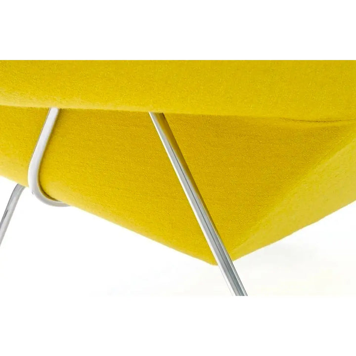 Fåtölj - COZY CASHMERE, mustard med fotpall – produktbild av [MGO] Import King Home från King Home | Arvande