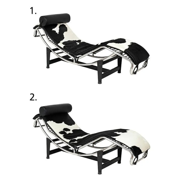 Fåtölj - DIVANO PONY, svart/vit – produktbild av [MGO] Import King Home från King Home | Arvande