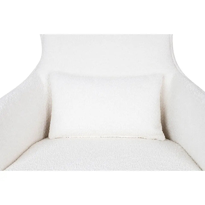 Fåtölj - HAMPTON TEDDY, vit – produktbild av [MGO] Import King Home från King Home | Arvande