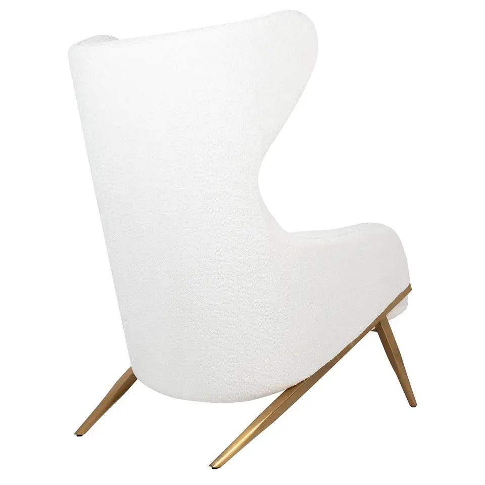 Fåtölj - HAMPTON TEDDY, vit – produktbild av [MGO] Import King Home från King Home | Arvande