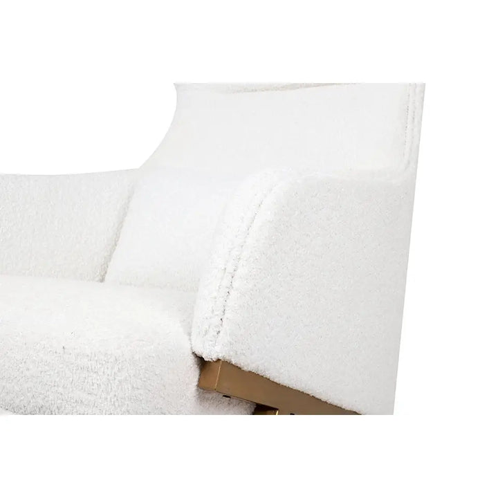 Fåtölj - HAMPTON TEDDY, vit – produktbild av [MGO] Import King Home från King Home | Arvande