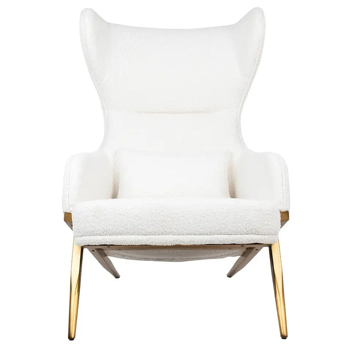 Fåtölj - HAMPTON TEDDY, vit – produktbild av [MGO] Import King Home från King Home | Arvande