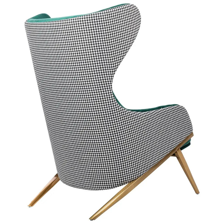 Fåtölj - HAMPTON VELVET, smaragd – produktbild av [MGO] Import King Home från King Home | Arvande