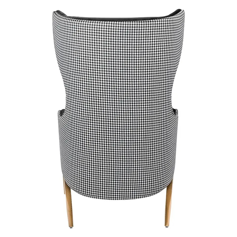 Fåtölj - HAMPTON VELVET, svart – produktbild av [MGO] Import King Home från King Home | Arvande