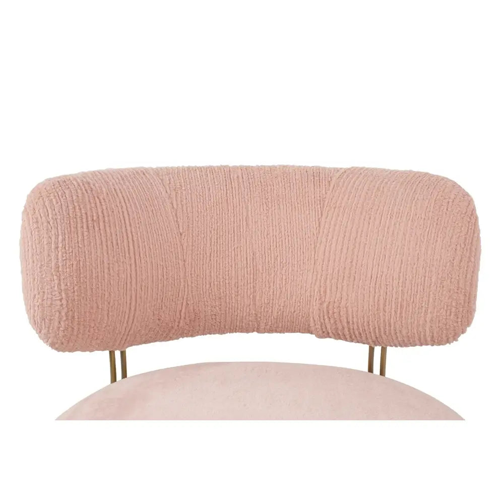 Fåtölj - LOW TEDDY, rosa – produktbild av [MGO] Import King Home från King Home | Arvande