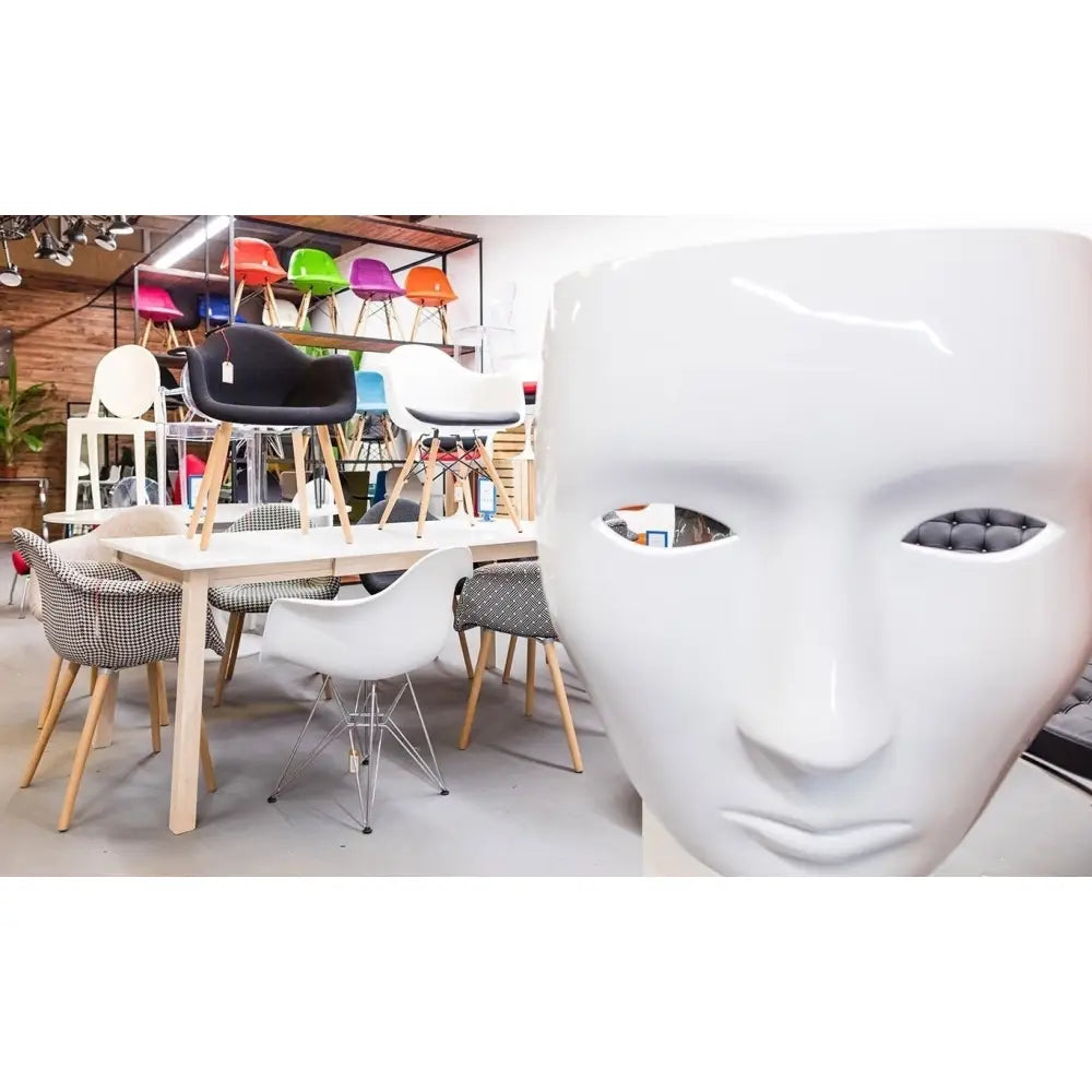 Fåtölj - NEMO FACE CHAIR, vit - produktbild av Nyheter ej översatt från King Home | Arvande