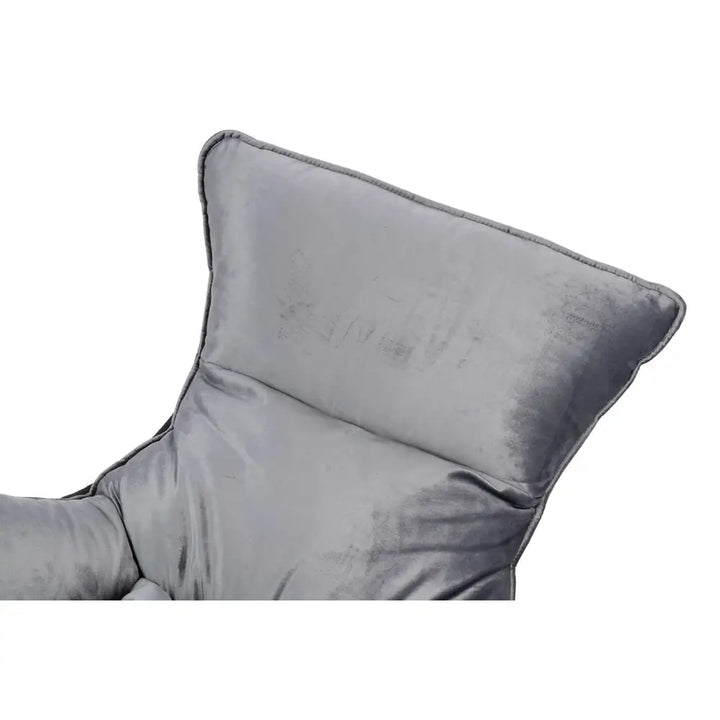 Fåtölj - OTILIA STAND VELVET, grå - produktbild av [MGO] Import King Home från King Home | Arvande