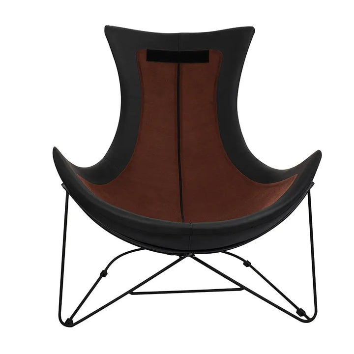 Fåtölj - OTILIA STAND VELVET, svart - produktbild av [MGO] Import King Home från King Home | Arvande