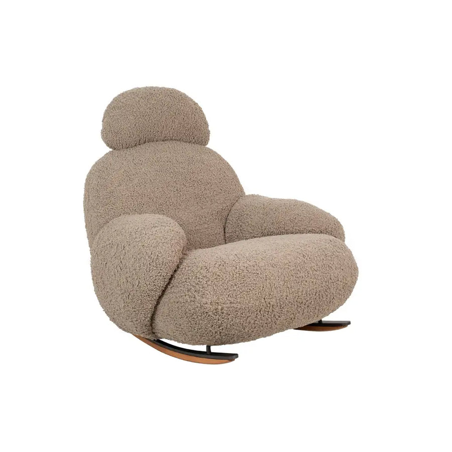 Fåtölj - PLUSH TEDDY, beige - produktbild av Nyheter ej översatt från King Home | Arvande