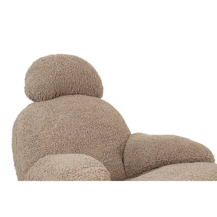 Fåtölj - PLUSH TEDDY, beige – produktbild av Nyheter ej översatt från King Home | Arvande