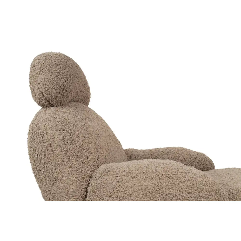 Fåtölj - PLUSH TEDDY, beige – produktbild av Nyheter ej översatt från King Home | Arvande