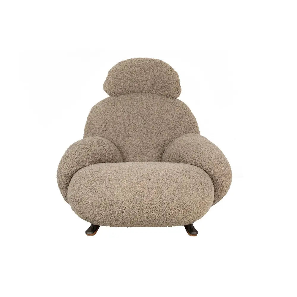 Fåtölj - PLUSH TEDDY, beige – produktbild av Nyheter ej översatt från King Home | Arvande