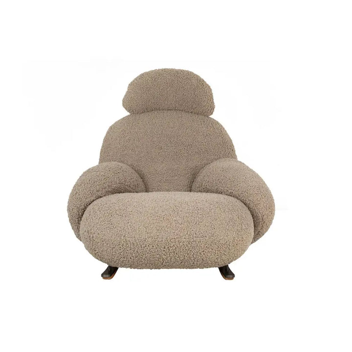 Fåtölj - PLUSH TEDDY, beige – produktbild av Nyheter ej översatt från King Home | Arvande