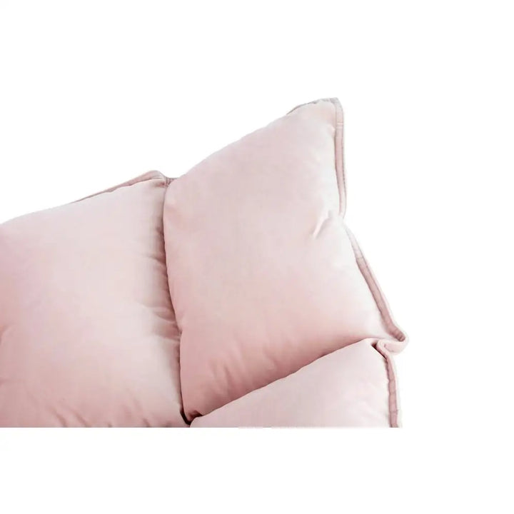 Fåtölj - SWING VELVET, rosa – produktbild av [MGO] Import King Home från King Home | Arvande