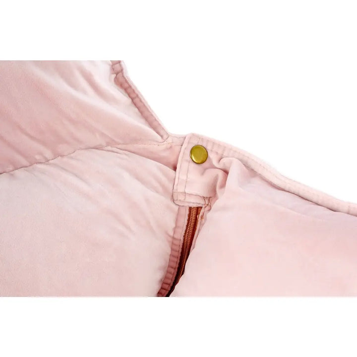 Fåtölj - SWING VELVET, rosa – produktbild av [MGO] Import King Home från King Home | Arvande
