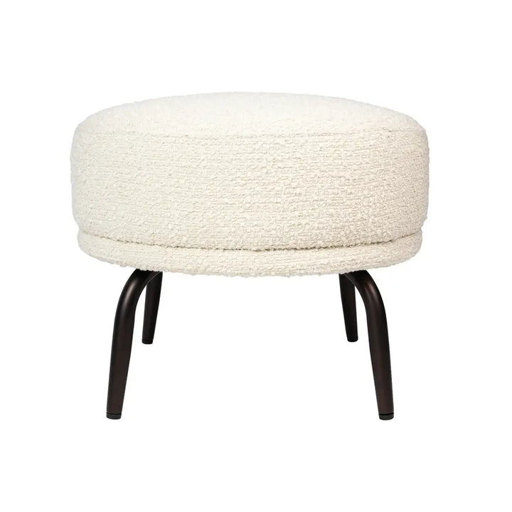 Fåtölj - TEDDY GRAND, beige med fotpall - produktbild av [MGO] Import King Home från King Home | Arvande