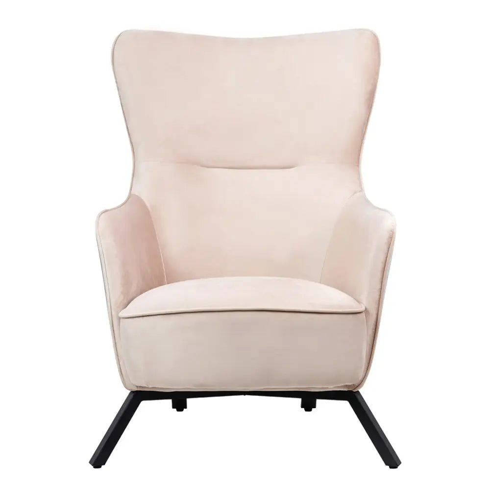 Fåtölj - VIGO VELVET, beige - produktbild av [MGO] Import King Home från King Home | Arvande