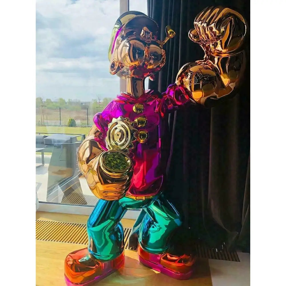Figur - Popeye 185 Cm, Glasfiber – produktbild av [MGO] Import King Home från King Home | Arvande