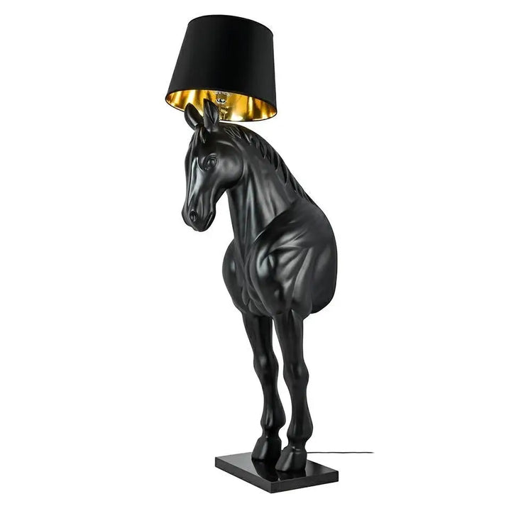 Golvlampa - HORSE STAND M, svart - produktbild av Golvlampor från King Home | Arvande