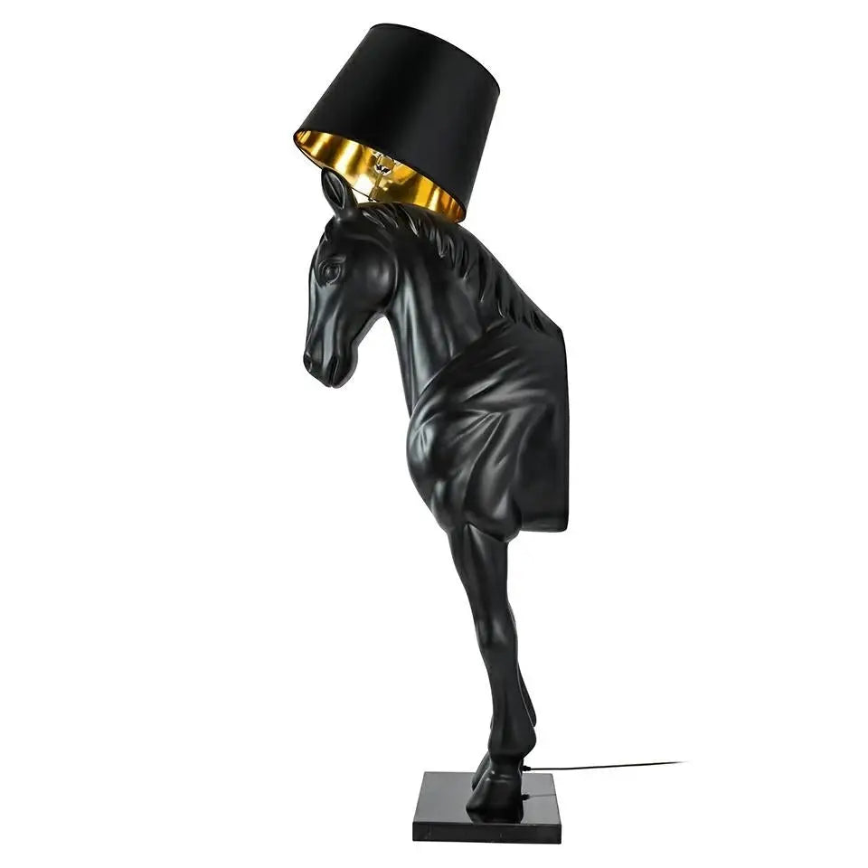 Golvlampa - HORSE STAND M, svart - produktbild av Golvlampor från King Home | Arvande