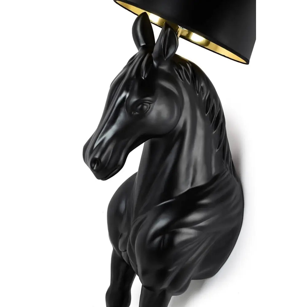 Golvlampa - HORSE STAND M, svart - produktbild av Golvlampor från King Home | Arvande