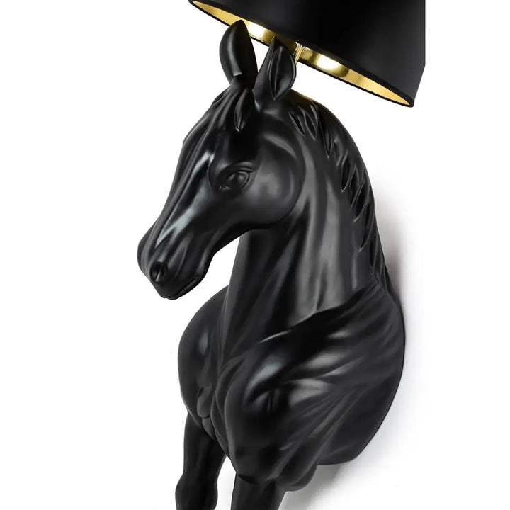 Golvlampa - HORSE STAND M, svart - produktbild av Golvlampor från King Home | Arvande