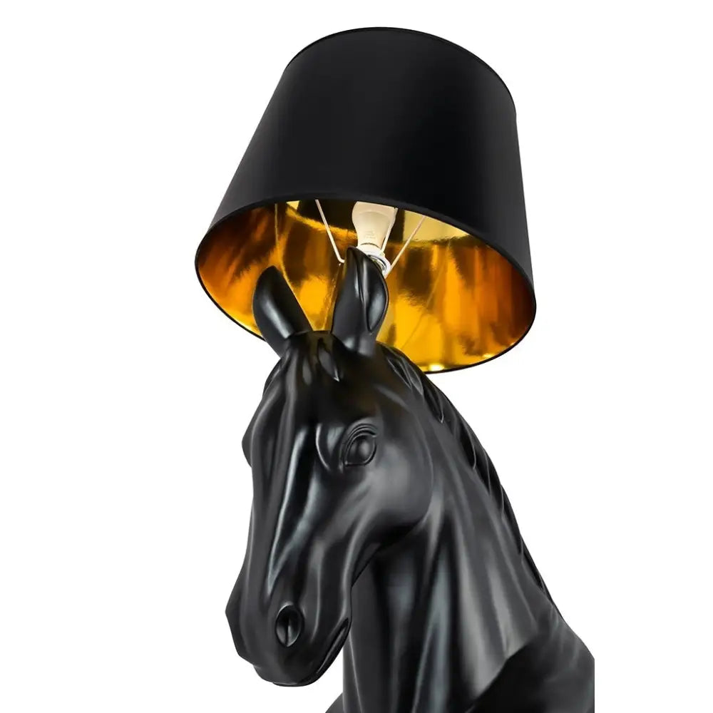 Golvlampa - HORSE STAND M, svart - produktbild av Golvlampor från King Home | Arvande