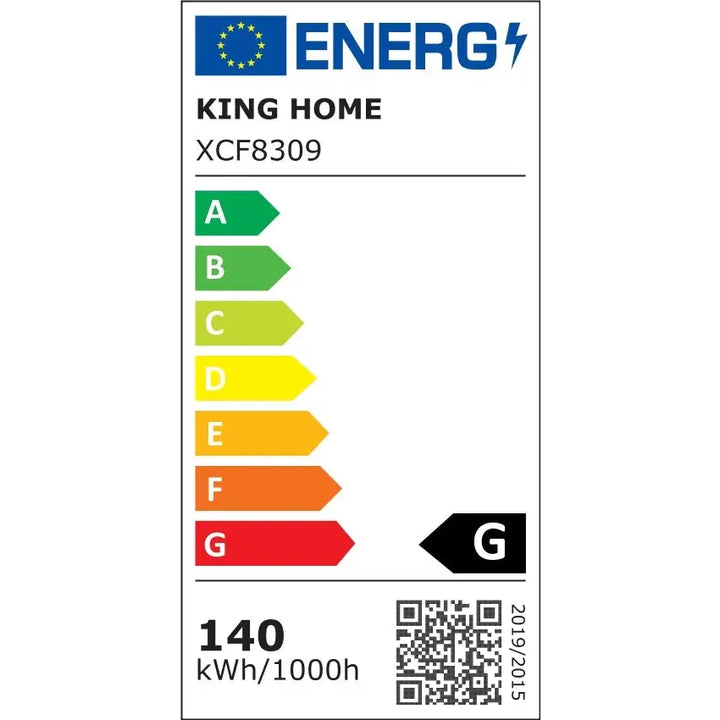 Golvlampa - HUMAN CIRCULO, svart / glasfiber - produktbild av Nyheter ej översatt från King Home | Arvande