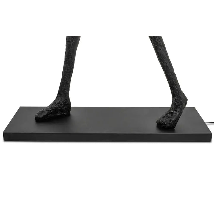 Golvlampa - HUMAN SQUARE, svart - produktbild av Golvlampor från King Home | Arvande