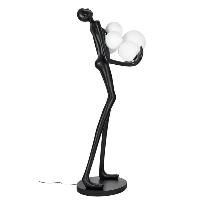 Golvlampa MOOSEE - HUMAN PREMIUM, svart - produktbild av Golvlampor från King Home | Arvande