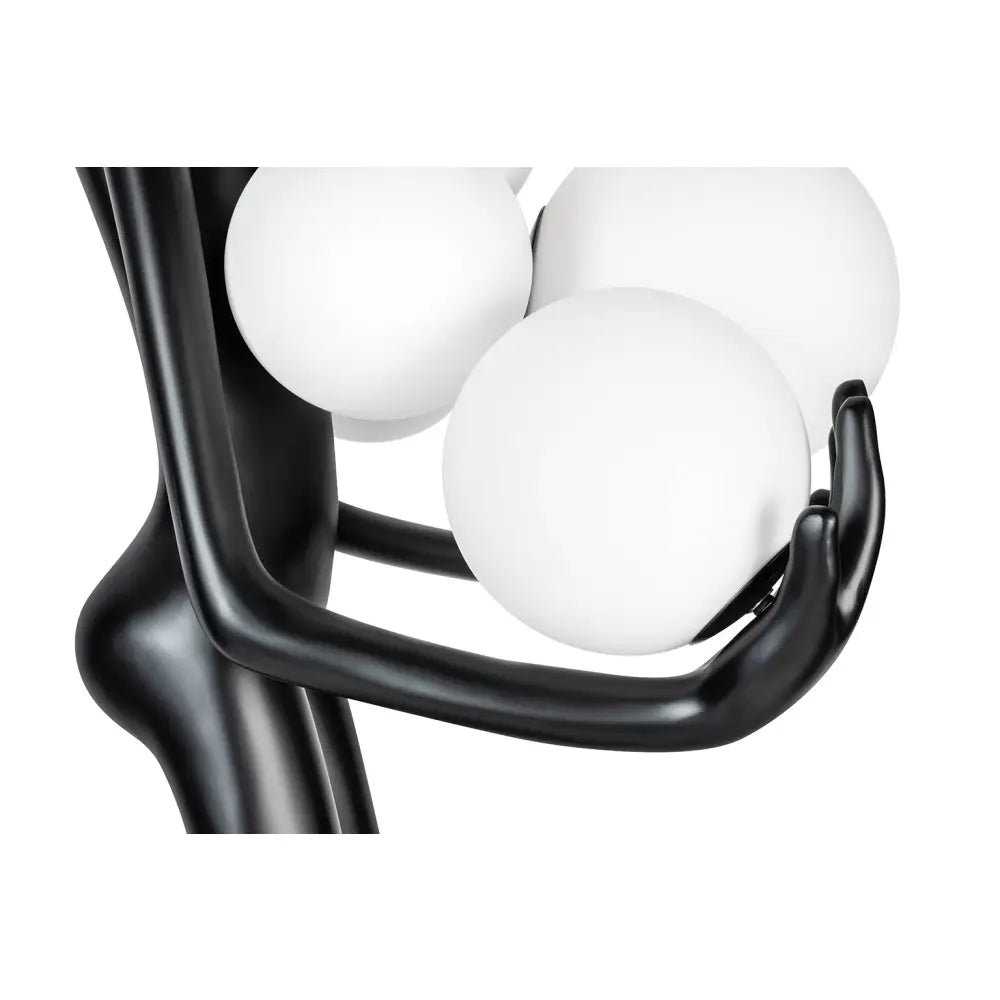 Golvlampa MOOSEE - HUMAN PREMIUM, svart - produktbild av Golvlampor från King Home | Arvande