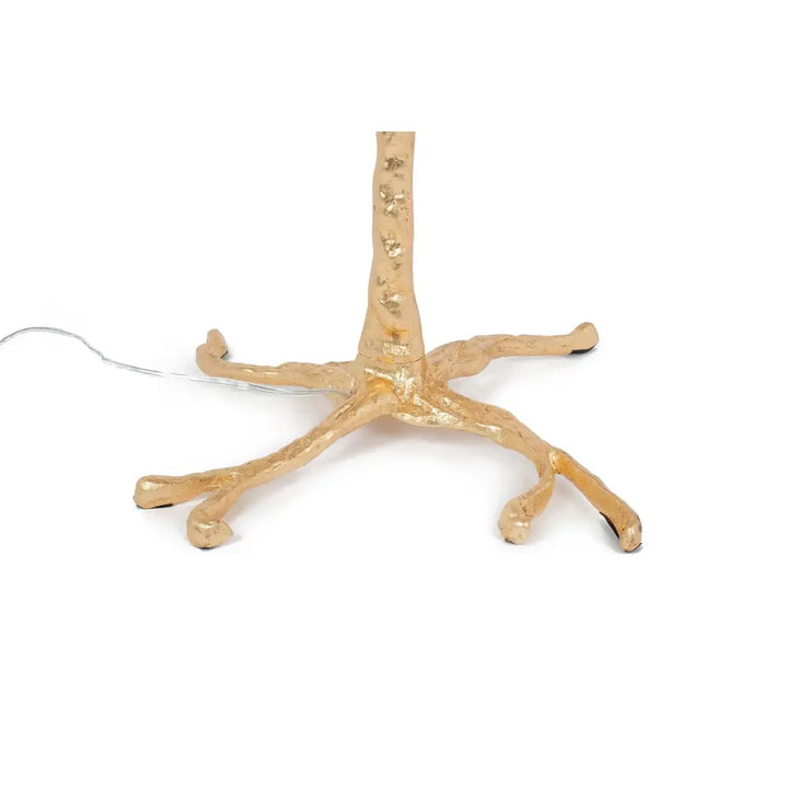 Golvlampa - TIFFANY 175, beige/guld - produktbild av Nyheter från King Home | Arvande