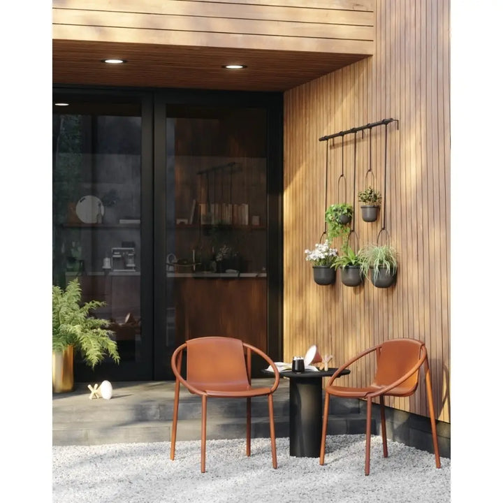 Hängande krukor 5 st UMBRA - TRIFLORA 5 LARGE, svart - produktbild av [MGO] Import King Home från Umbra | Arvande