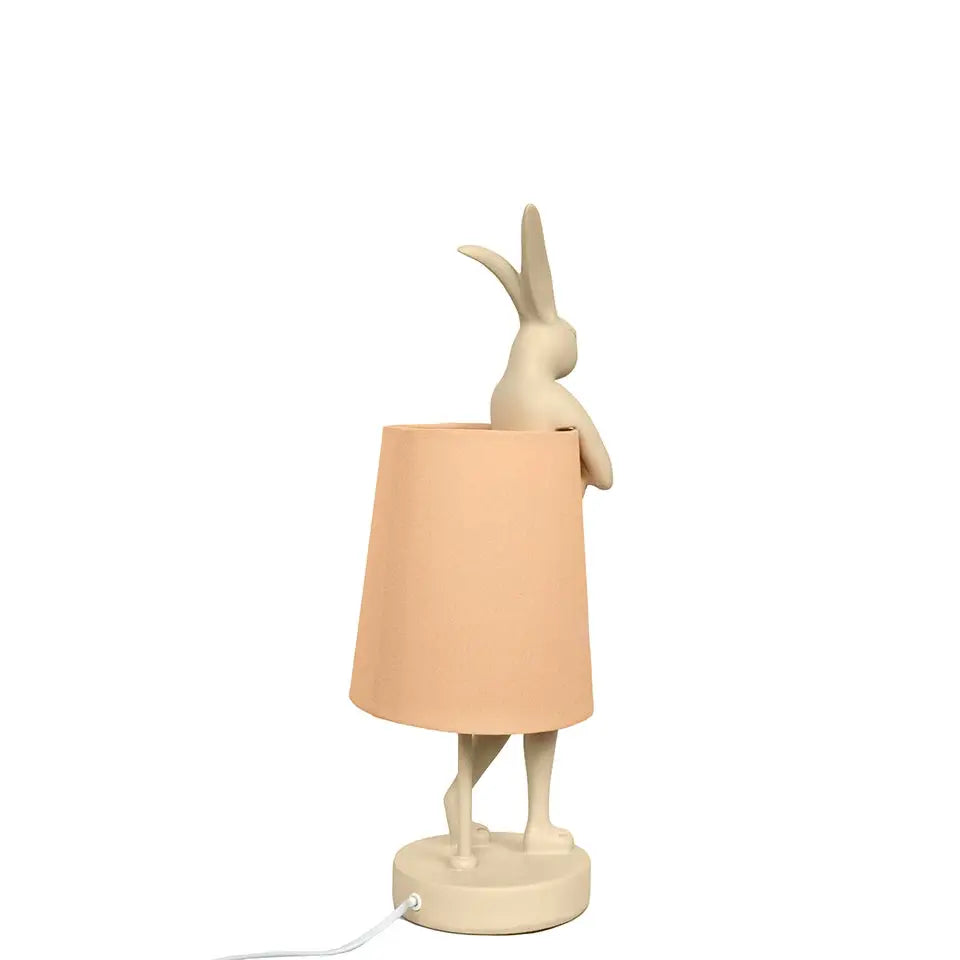 KARE bordslampa RABBIT PEACH 50 cm - produktbild av Nyheter KINGHOME ej översatt från Kare Design | Arvande