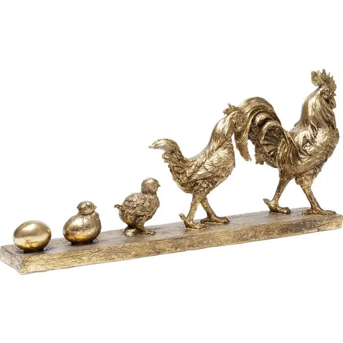 KARE CHICKEN EVOLUTION gulddekoration - produktbild av Nyheter ej översatt från Kare Design | Arvande