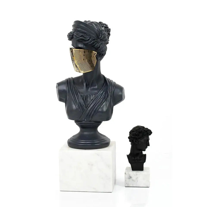KARE dekoration BUSTO MASKED LADY 50 cm - produktbild av Nyheter ej översatt från Kare Design | Arvande