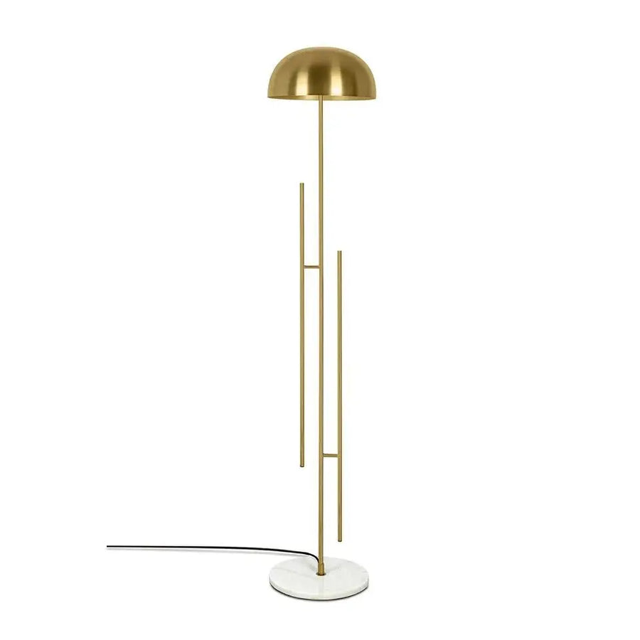 KARE DESIGN Golvlampa - SOLO, marmor/guld – produktbild av Golvlampor från Kare Design | Arvande