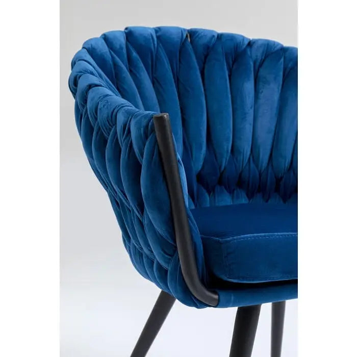 KARE KNOT stol mörkblå - produktbild av Nyheter ej översatt från Kare Design | Arvande