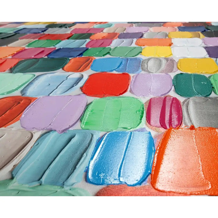 KARE målning TOUCHED COLORFUL DOTS 200x140 cm – produktbild av Nyheter ej översatt från Kare Design | Arvande