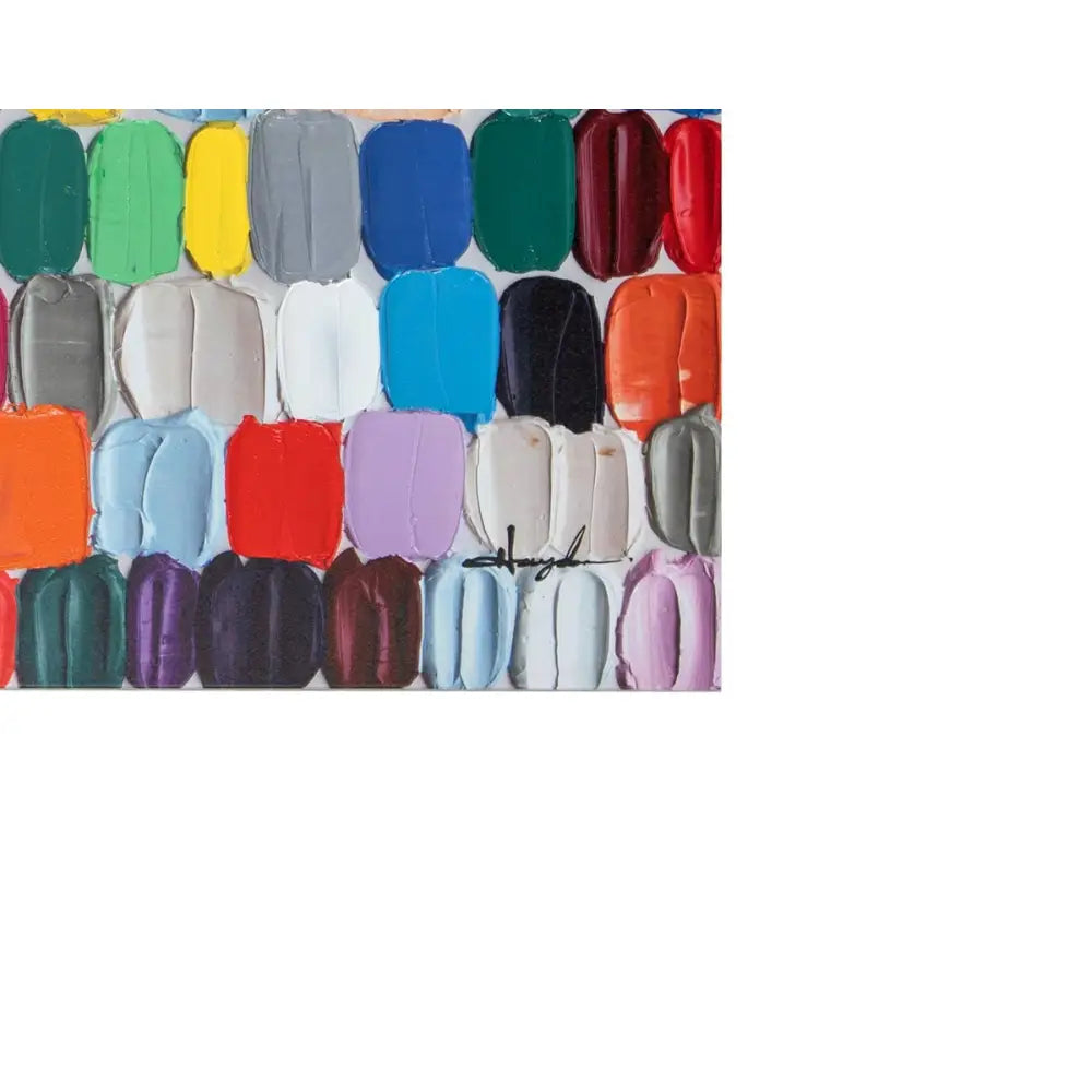 KARE målning TOUCHED COLORFUL DOTS 200x140 cm – produktbild av Nyheter ej översatt från Kare Design | Arvande
