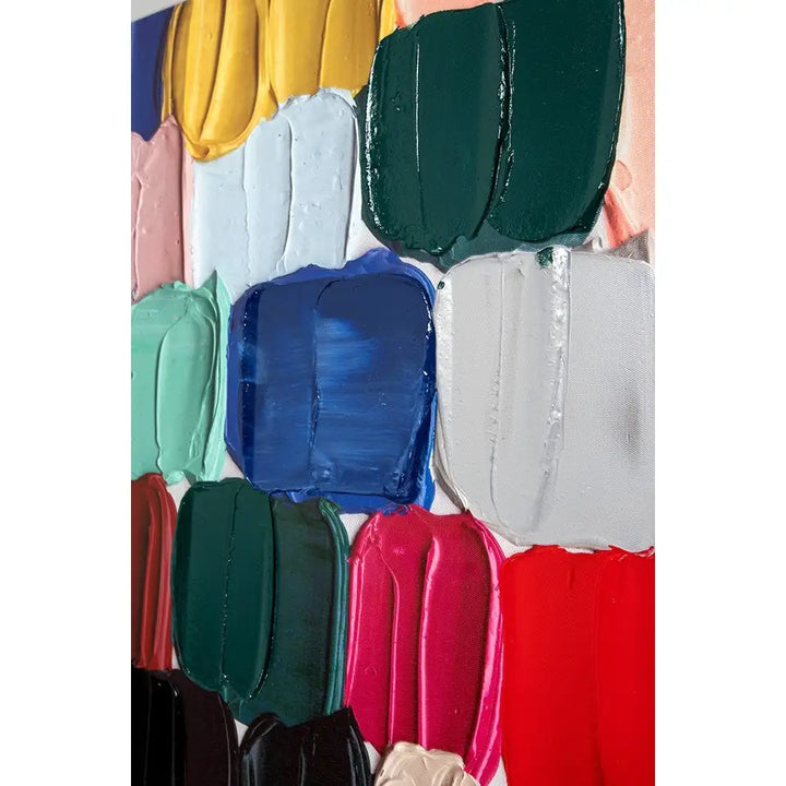 KARE målning TOUCHED COLORFUL DOTS 200x140 cm – produktbild av Nyheter ej översatt från Kare Design | Arvande
