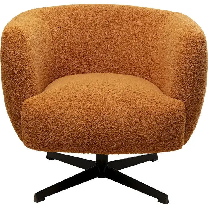 KARE PEONY snurrfåtölj orange – produktbild av Nyheter ej översatt från Kare Design | Arvande