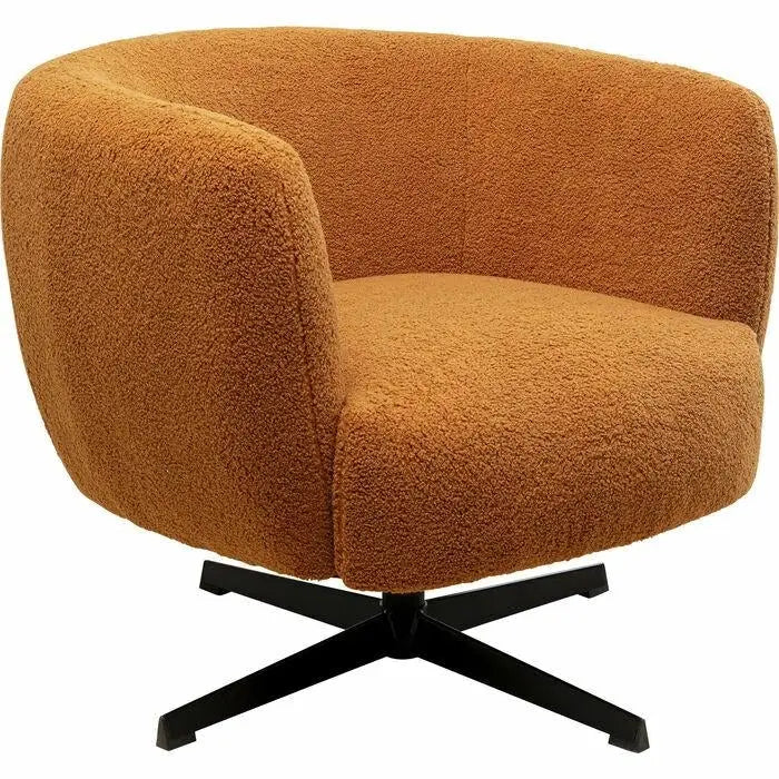 KARE PEONY snurrfåtölj orange – produktbild av Nyheter ej översatt från Kare Design | Arvande