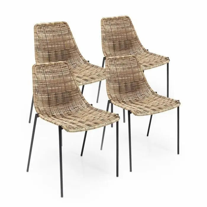 KARE set om 4 stolar TANSANIA - produktbild av Nyheter ej översatt från Kare Design | Arvande