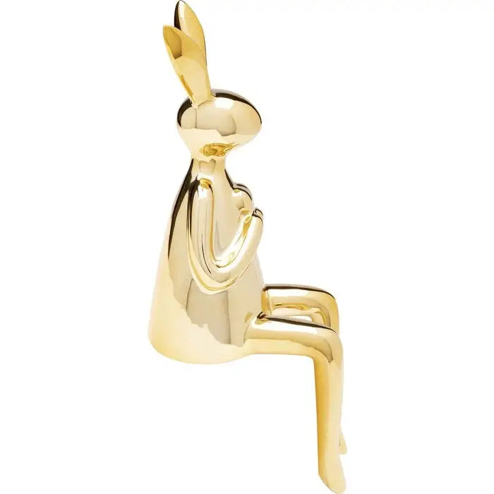 KARE Sittande rabbit dekoration 29 cm guld - produktbild av Nyheter ej översatt från Kare Design | Arvande