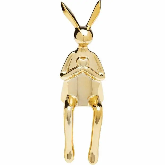 KARE Sittande rabbit dekoration 29 cm guld - produktbild av Nyheter ej översatt från Kare Design | Arvande