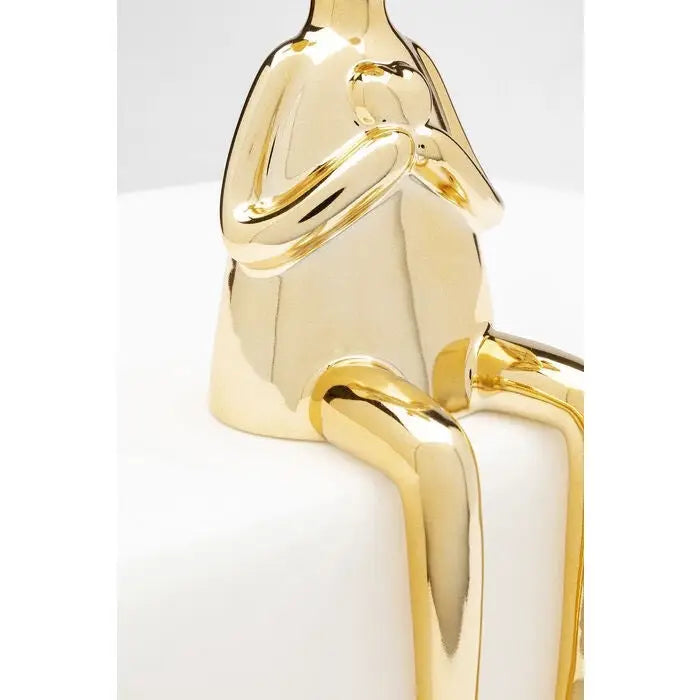 KARE Sittande rabbit dekoration 29 cm guld - produktbild av Nyheter ej översatt från Kare Design | Arvande