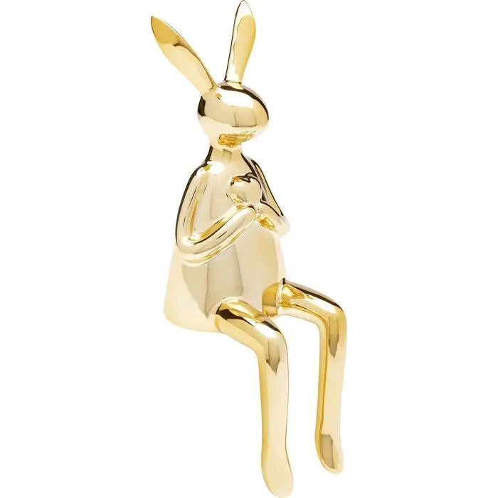 KARE Sittande rabbit dekoration 29 cm guld - produktbild av Nyheter ej översatt från Kare Design | Arvande