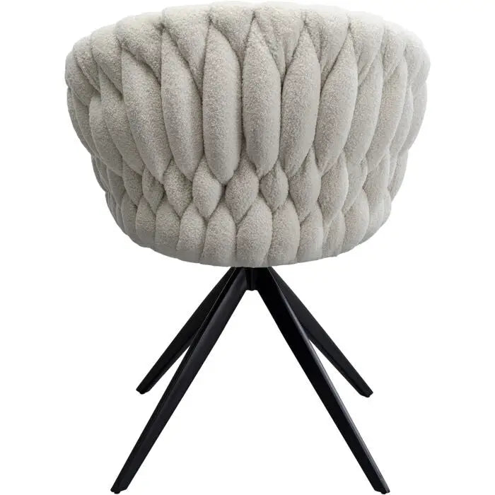 KARE snurrstol KNOT BOUCLE – produktbild av Nyheter ej översatt från Kare Design | Arvande